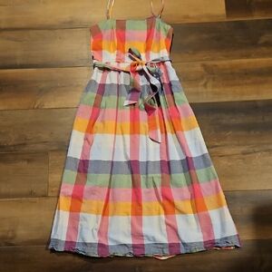 Kate Spade Multicolor Plaid Women's Dress